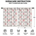 thumbnail image 2 of Blackout Kids Curtains,Pioneer Flower Floral Print Pattern Childrens Insulated Curtains Set Of 2,Bedroom Essentials,Toddler Room Decor 42"x54", 2 of 5