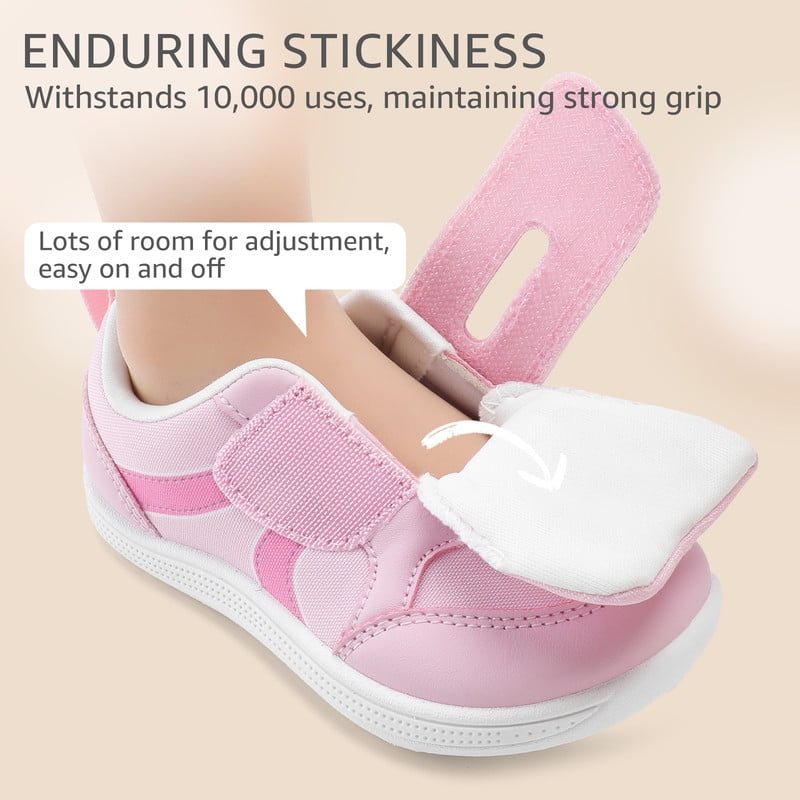 KIDS Toddler Barefoot Shoes, Wide Toe Box, Non-Slip, Lightweight, Comfortable, First Walking, Running, Outdoor Activities, Cute Water Pink, Toddler Size 6