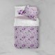 thumbnail image 2 of Juego de Cama Infantil Personalizado Floral Morado (Funda nórdica o edredón), 2 of 5