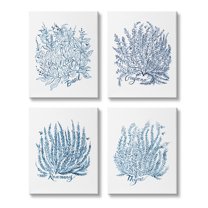 Stupell Industries Mixed Herbs Botanical Plants Graphic Art Gallery Wrapped Canvas Print Wall Art, Set of 4, Design by Laura Marr