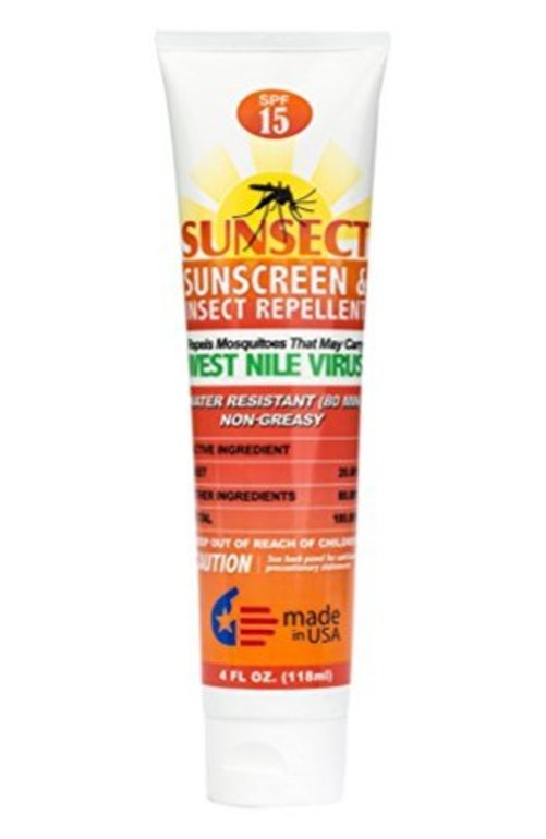 Sunsect Insect Repellent + Sunscreen, 4 oz Tube
