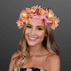 thumbnail image 4 of Corona de flores LED, diadema con corona de flores, tocado de flores LED luminoso, tocado de flores, 4 of 5