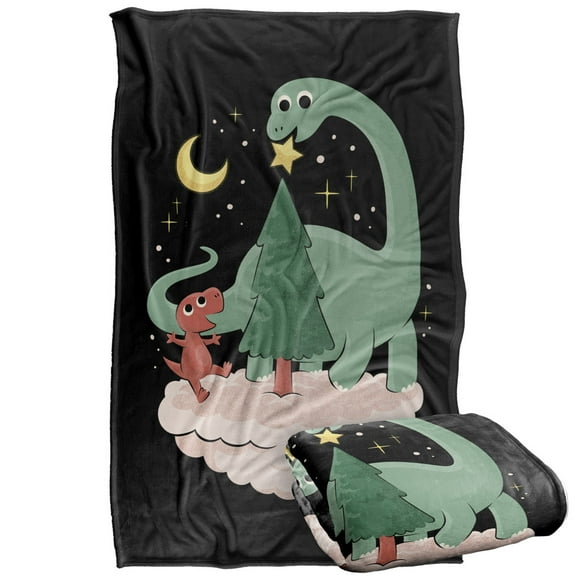 bCreative - LCT Creative Blanket, 36'x58' Star On The Tree Silky Touch Super Soft Throw Blanket