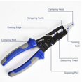 thumbnail image 3 of Wire Stripper Cutter Crimper Multitool Pliers Cable Stripping Cutting 6 In 1 Clamp Tool for Electricians Repair Hand Tool, 3 of 11