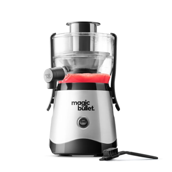 Magic Bullet Mini Juicer , 400 Vatios, Plateado, MBJ10100WM