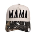 thumbnail image 2 of Trucker Hat for Women Embroidered Mom Baseball Cap Adjustable Canvas Vintage Hat for Casual Wear, 2 of 5