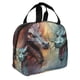 thumbnail image 2 of Easygdp White And Red Storm Dragon Bolsa Térmica Premium - Tela Oxford Impermeable, Gran Capacidad, Bolsillo Frontal, Unisex para Trabajo, Escuela, Actividades al Aire Libre y Picnics, 2 of 8