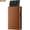 Brown, variant on Genuine Leather, Side Slider Mechanism, Back Zipper Slot, Magnetic Strip Closure Tri-fold Wallet-VC302P