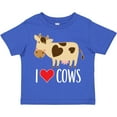 thumbnail image 3 of Inktastic I Love Cows Dairy Farmer Boys or Girls Toddler T-Shirt, 3 of 5