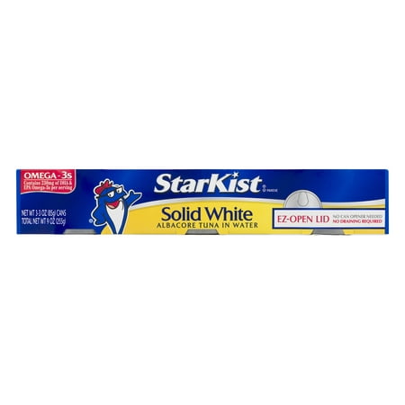StarKist Solid White Albacore Tuna in Water, 3 oz, 3 Cans