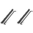 thumbnail image 1 of 2X 24 Ports CAT6 UTP RJ45 Patch Panel 19 Inch 1U Cable Frame Faceplate Rack Mount 50U Gold Plated, Rear,2 x 24 Ports RJ45 Patch Panel,Black, 1 of 7