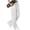 White Sweatpants for Women, variant on HAPIMO Elastic Waist Pleated Wide Leg Lounge Suit Pants Women High Waist Flowy Casual Pants for Office and Daily Wear Beige L