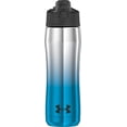 thumbnail image 1 of Under Armour Beyond 18 Ounce Stainless Steel Water Bottle, Blue Chrome, 1 of 1