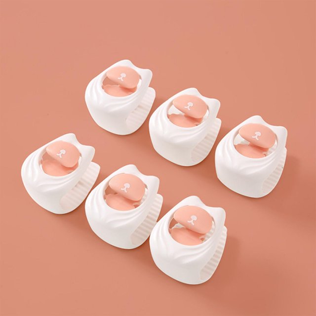 6 Pieces No Pins Duvet Cover Clips Sheet Fixer Comforter Fasteners Quilt Clips Holder Fastener Anti Fastener Bed Sheet Holder Clips Rosa Macarena Clips de funda nórdica
