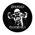 thumbnail image 2 of Avenged Sevenfold  Bat Astronaut Turntable Slipmat (Pack of 2), 2 of 2