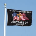 thumbnail image 2 of Win s Way USA 250th Anniversary Flag 1776-2026 American Independence Celebration Banner, 2 of 5