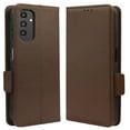 thumbnail image 6 of Allytechgroup Flip Case for Samsung Galaxy A16 5G, PU Leather Slim Fit Shell Cards Holder Kickstand Shockproof Anti-Scratch Corner Protective Wallet Case for Samsung Galaxy A16 5G, Brown, 6 of 6