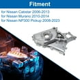 thumbnail image 2 of Bomba de aceite del motor Unique Bargains No.15010EB70A/15010EB30A/150105X00C/150105X00A para Nissan Cabstar 2006-2013, 2 of 7