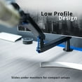 thumbnail image 6 of VIVO Clamp-on Low Profile Height Adjustable Heavy Duty Microphone Desk Mount, 6 of 8