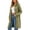 Mint Green, variant on Long Cardigans for Women Plus Size Hooded Knit Sweaters Elastic Cuffs Casual Ribbed Open Front Cardigan Soft Stretchy Long Sleeve Pullover with Pocket