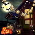 thumbnail image 5 of DYstyle Halloween Indoor Party Bar Halloween Decoration Skeleton Skull String Lights LED Pumpkin Lights Waterproof Battery Operated Halloween Lights, 5 of 5