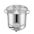 thumbnail image 5 of VEVOR Stainless Steel Home Brew Kettle Set 5 Gal Beer Stock Pot with Accessories, 5 of 9