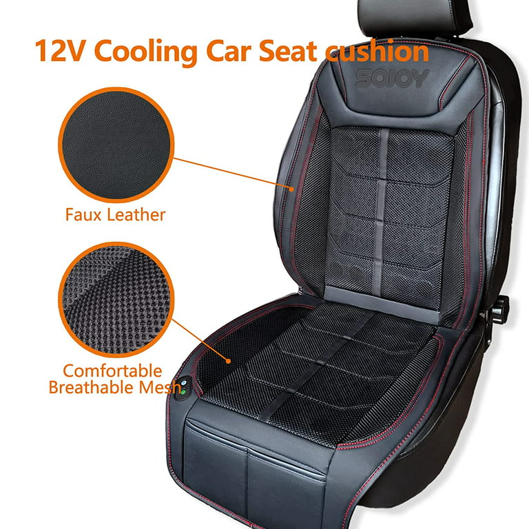 sojoy SOJOY Car Seat Cushion Wedge Coccyx Cushion Memory Foam Seat