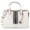 Off White, variant on Michael Kors handbag for women Sheila satchel medium (Camel) 35S4G6HS3L-222