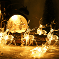 thumbnail image 3 of Moose String Lights 6M 40LED Fairy Lights Battery Operated Festive Decoration for Christmas Thanksgiving Family Party Sparkly Light, 3 of 4