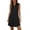 Black, variant on Women's Midi Dress Casual Boho Womens Dress Easy Wear No Zipper Beach Travel Daily Outings Vacation or Everyday Wear Plus Size Green XXL