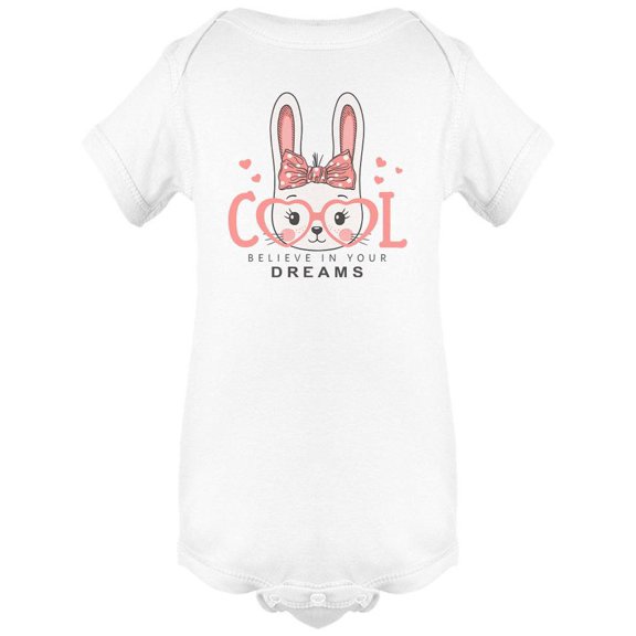 Believe In Your Dreams Bunny Bodysuit Infant -Image by Shutterstock,  24 Months