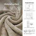 thumbnail image 4 of Regal Living 4 in 1 Cozy and Practical Travel Throw, Tan, 45 x 60, 4 of 7