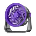 thumbnail image 1 of Small Desk Fan, Portable Electric Table Desktop Air Circulator Fans, Multi Functional High Wind Household Electric Fan With Air Circulation Desktop Small Light Sound Desktop Lighting Fan, 1 of 5