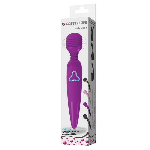 Pretty Love Body Wand, Personal Massage Wand, Purple