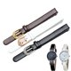 thumbnail image 2 of Correa de reloj de cuero genuino de alta calidad de 10 mm para correa de reloj K43231/K43232 K43235 K4323130 K4323209 Pulsera de arco patentado para mujer, 2 of 5