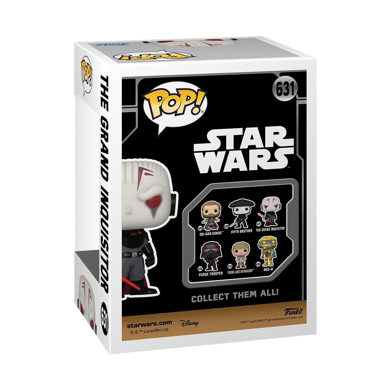 Funko Pop! Obi-Wan Kenobi S2: - Grand Inquisitor - Vinyl Bobblehead