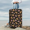 thumbnail image 4 of Uemuo Rose Flower Bear Printed Washable Luggage Cover - Fashion Suitcase Protector Fits 18-32 Inch Luggage -Medium, 4 of 9