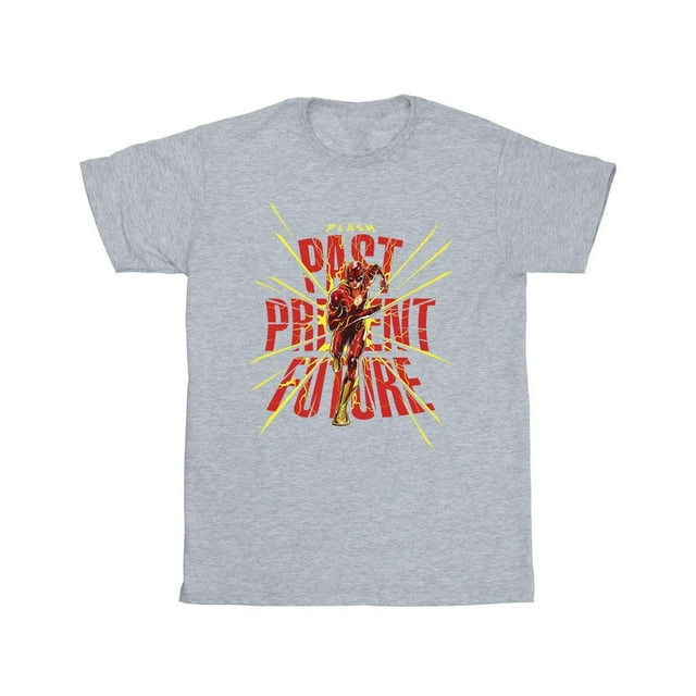 DC Comics T-Shirt Homme The Flash Passé Cadeau Futur
