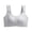 Grey, variant on Seamless Wirefree T Shirt Bra for Daily Home Wear with Light Support and BreathableFabric Comfort—Unlined Non Padded Elastic Underwear, M, Beige