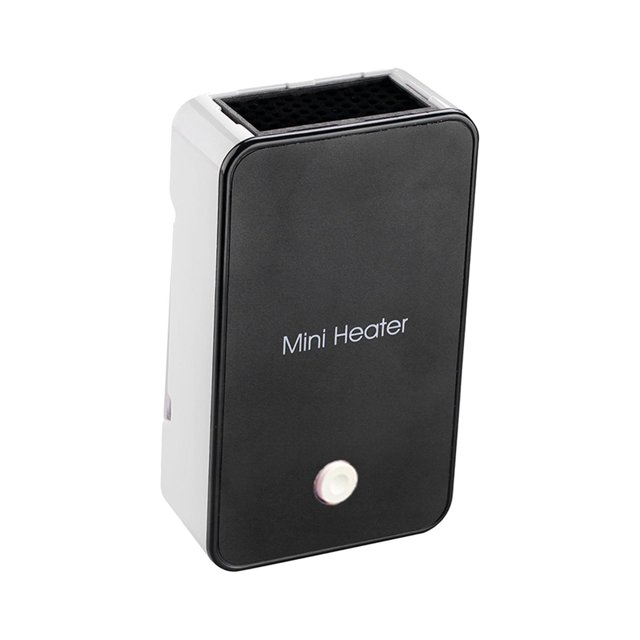 Calentador Recargable por USB Gloria Herramienta de Calefacción Calefactor Portátil Negro