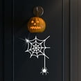 thumbnail image 4 of Clearance! Halloween Acrylic Mirror Sticker Self Adhesive Festive Bar Decoration Mirror Wall Sticker Silver, 4 of 6