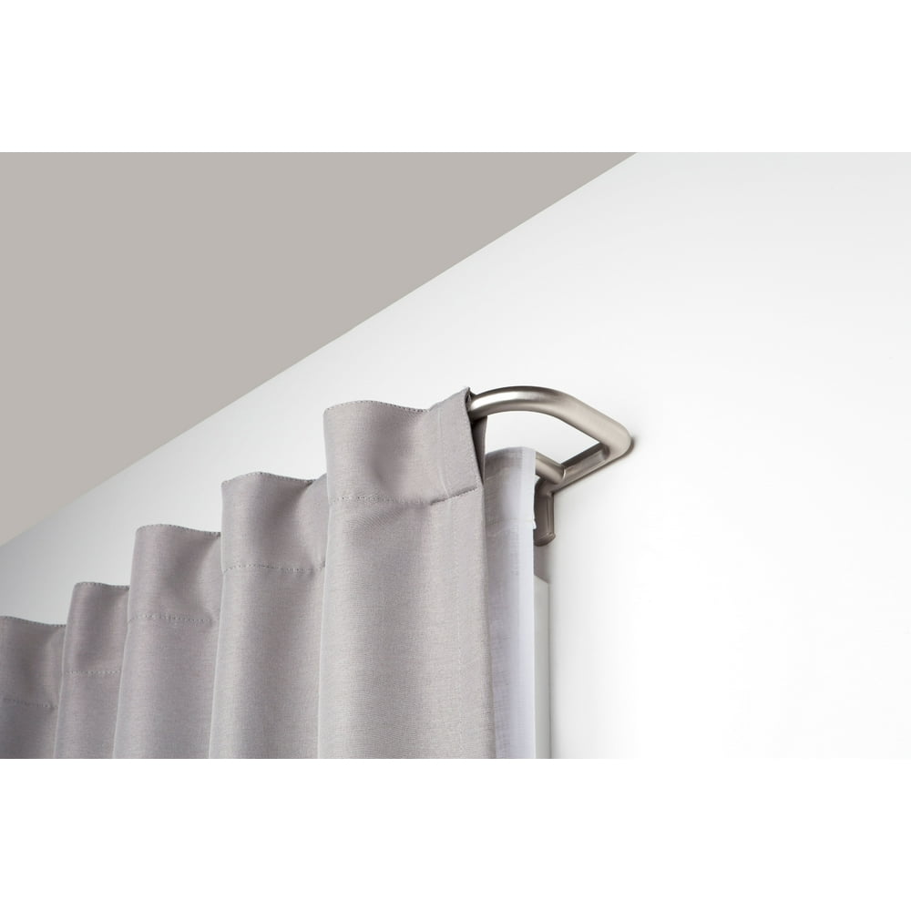 Umbra Twilight Double Black Out Window Curtain Rod Wrap Around