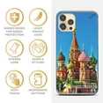 thumbnail image 4 of Case Yard iPhone-12-Pro-Max Case Clear Soft & Flexible TPU Ultra Low Profile Slim Fit Thin Shockproof Transparent Bumper Protective Cover Drop Protective Cell Phone Cases (Daisy Wheels), 4 of 8
