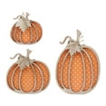 thumbnail image 2 of Rovga Fall Decor Wooden Autumn Pumpkin Fall Decorations For Home Shelf Mantel Table Decor Pumpkins Of Three Sizes Fall Season, 2 of 9