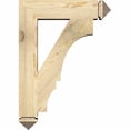 thumbnail image 4 of Ekena Millwork 4"W x 20"D x 20"H Imperial Traditional Rough Sawn Bracket, Douglas Fir, 4 of 4