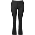thumbnail image 1 of Made by Olivia Women's Plus Size Ease Into Comfort Straight Mid Waist Office Trouser Pants, 1 of 4