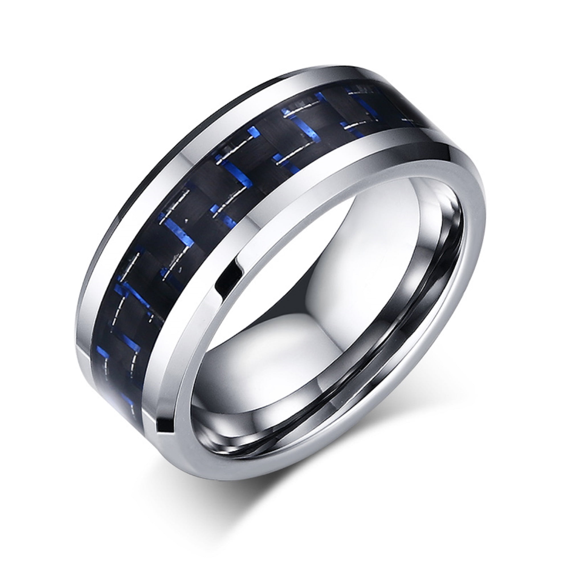 See Listing for Sizes Blue Chip Unlimited Matching 6mm Classic Flat Tungsten Carbide Wedding Rings