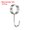 Silver, variant on Uxcell 12 Pack Stainless Steel 22mm Inner Dia Pipe Rod Hooks Coat Hook, Silver