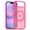 Rose red, variant on IPhone Air Case [Compatible with ]Translucent Matte Phone Cover, [Military Grade Drop Protection] Slim Durable Shockproof Protective Bumper