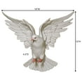 thumbnail image 3 of Windborne In Flight Dove Wall Accent White, 3 of 5